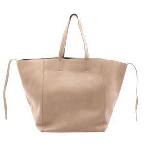 Celine Leather Cabas Phantom Tote Bag